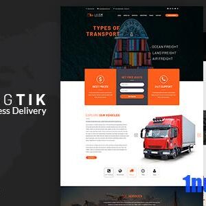 Logtik v2.0 Nulled – WP Logistics, Cargo & Transportation