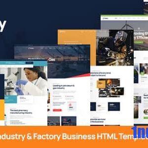Austry Nulled – Industry & Factory Business Template