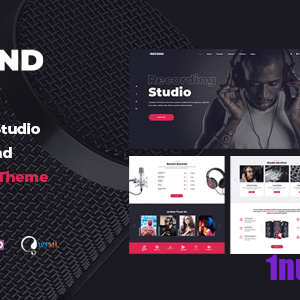 Recond v1.1.7 Nulled – Recording Studio & Music Band WordPress Theme
