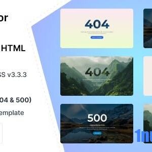 TechError Nulled – Error Page HTML Template