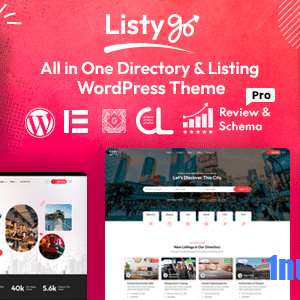 Listygo v1.2.9 – Directory & Listing WordPress Theme