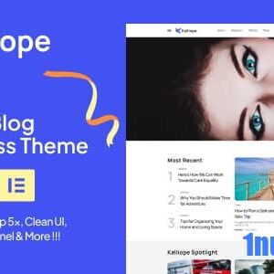 Kalliope v1.5 Nulled – Modern Blog WordPress Theme