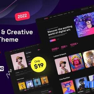 Ethrik v2.1 Nulled – Creative & NFT Affiliate WordPress Theme