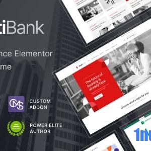 Multibank v1.1.5 Nulled – Business and Finance WordPress Theme