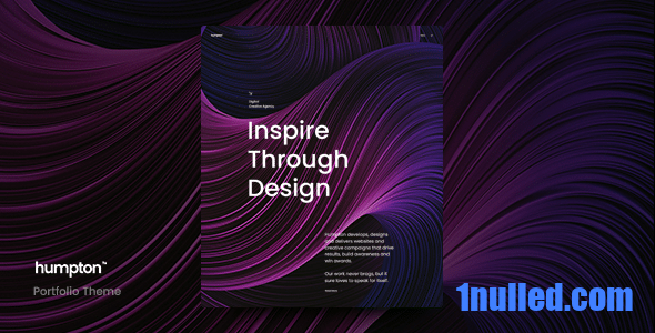 Humpton v1.9.3 Nulled - Creative Portfolio Theme