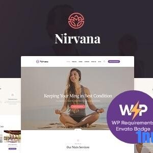 Nirvana v1.3.0 Nulled – Yoga Studio and Fitness Club WordPress Theme
