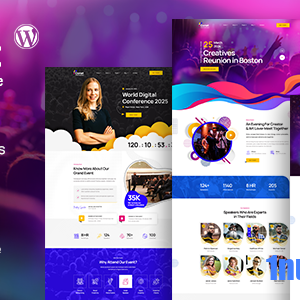 Conat v1.2.1 Nulled – Event & Conference WordPress Theme + RTL Ready