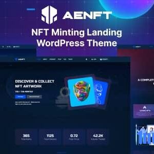Aenft v1.0 Nulled – NFT Minting Collection WordPress Theme