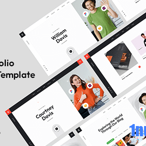 Courtney Nulled – React Personal Portfolio NextJS Template
