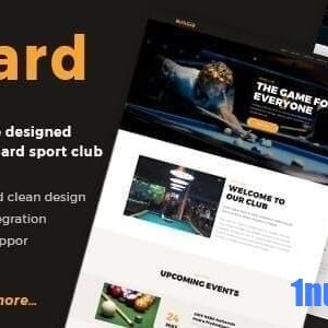 Billiard v1.1.7 Nulled – Creative Sporting WordPress Theme