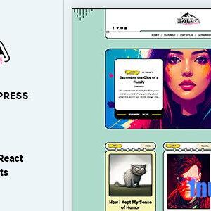Salla v1.0.4 Nulled – Blog & Magazine WordPress Theme