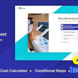 Quotare Nulled – Multipurpose Quotation Request HTML Wizard Form
