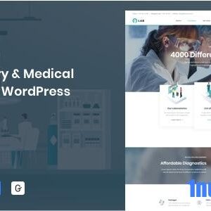 Ninedok v1.1.4 Nulled – Laboratory & Research WordPress Theme