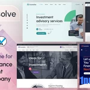 Counsolve v1.0 Nulled – Consulting & Investments WordPress Theme