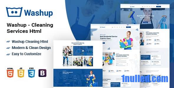 Washup – Cleaning Services HTML5 Template