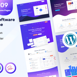 Samu v1.0 Nulled – SaaS / Software WordPress Theme
