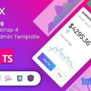 Apex v14.0 Nulled – Angular 14+ & Bootstrap 4 HTML Admin Template