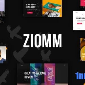 Ziomm v1.0.3 Nulled – Creative Agency & Portfolio WordPress Theme