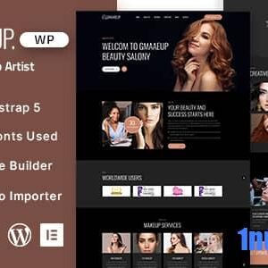 Gmaakeup v1.0 Nulled – Makeup Artist WordPress Theme