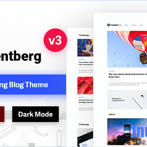 Contentberg Blog v3.0.1 Nulled – Content Marketing Blog