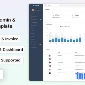 Simple Nulled – Tailwind CSS Admin & Dashboard Template