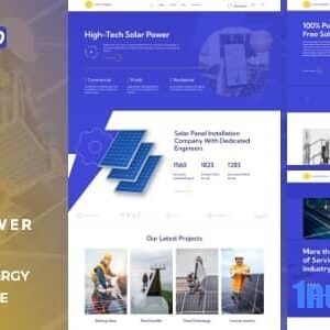 SunPower v1.0.4 Nulled – Solar Renewable Energy Theme