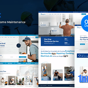 HouzFix v1.0.6 Nulled – Plumber, Handyman Services WordPress Theme