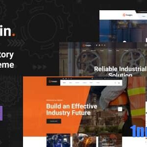 Congin v1.0.3 Nulled – Industry & Factory WordPress Theme