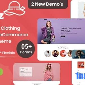 Rosyz Nulled – MultiPurpose Clothing and Fashion eCommerce Shopify 2.0 Theme