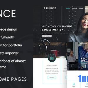Finance Consultant v2.8 Nulled – Consulting WordPress Theme