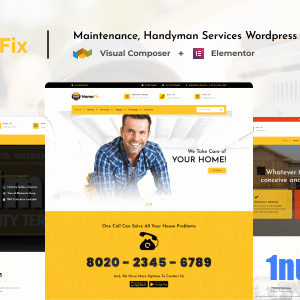 Home Fix v2.9 Nulled – Maintenance, Handyman Services Theme