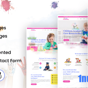 Umang Academy Nulled – Kindergarten, Kids Play School Template