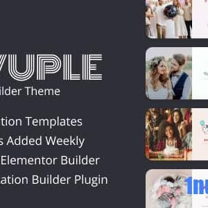 Silvuple v1.1 – Online Invitation Maker Theme