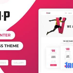 VUP v1.3 Nulled – Fitness Center WordPress Theme