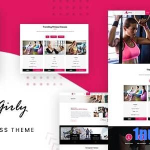 Girly Gym v2.5 Nulled – Gym Fitness WordPress Theme