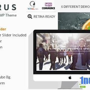 Citrus v3.5 Nulled – One Page WordPress