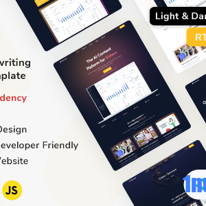 Mortal Nulled – AI Writer & Copywriting Tailwind CSS Template