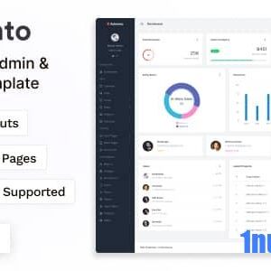 Adminto v1.0 Nulled – Tailwind Admin & Dashboard Template