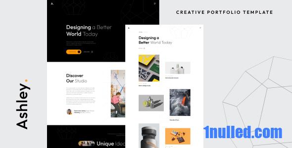 Ashley Nulled - Creative Portfolio Template