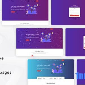 Aeshio Nulled – Crypto Currency HTML5 Template
