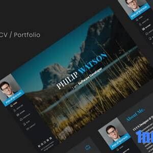 Watson v2.5.0 Nulled – Resume WordPress Theme