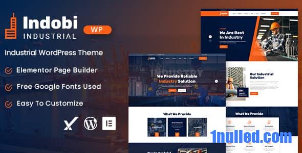 Indobi v1.0.0 Nulled - Industrial WordPress Theme