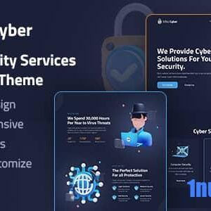 WhizCyber v1.0 Nulled – Cyber Security WordPress Theme
