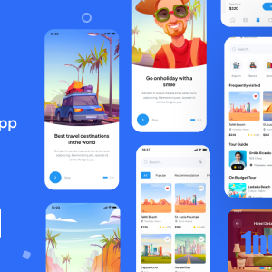 Travgo Nulled – Travel Mobile App HTML Template