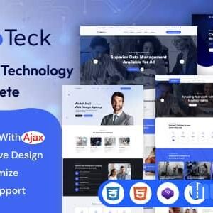 Webteck v1.0 Nulled – IT Solution and Technology HTML Template