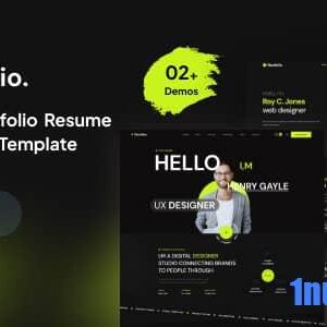 Noxfolio Nulled – Personal Portfolio Resume React NextJs Template