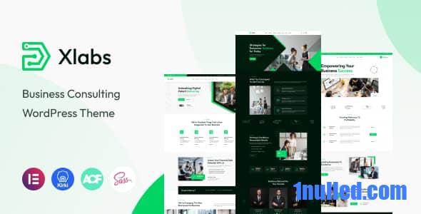 Xlab v1.0.1 – Business Consulting WordPress Theme