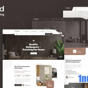 Ambed Nulled – Wallpapers & Painting Services HTML Template