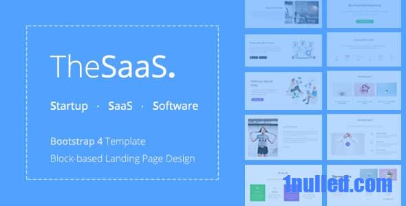 TheSaaS v2.2.3 Nulled - Responsive Bootstrap SaaS, Startup & WebApp Template