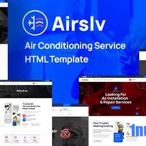 Airslv Nulled – Heating & Air Conditioning Services HTML Template